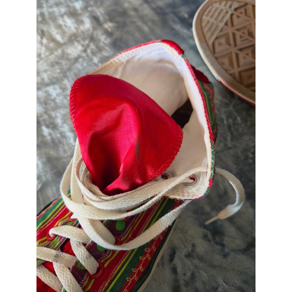 Christmas Converse Chuck Taylor High Tops, 9 - Picture 7 of 7